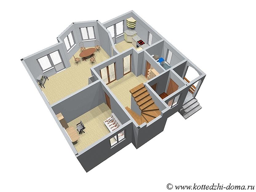 Коттедж 160,2 м² под заказ фото 3