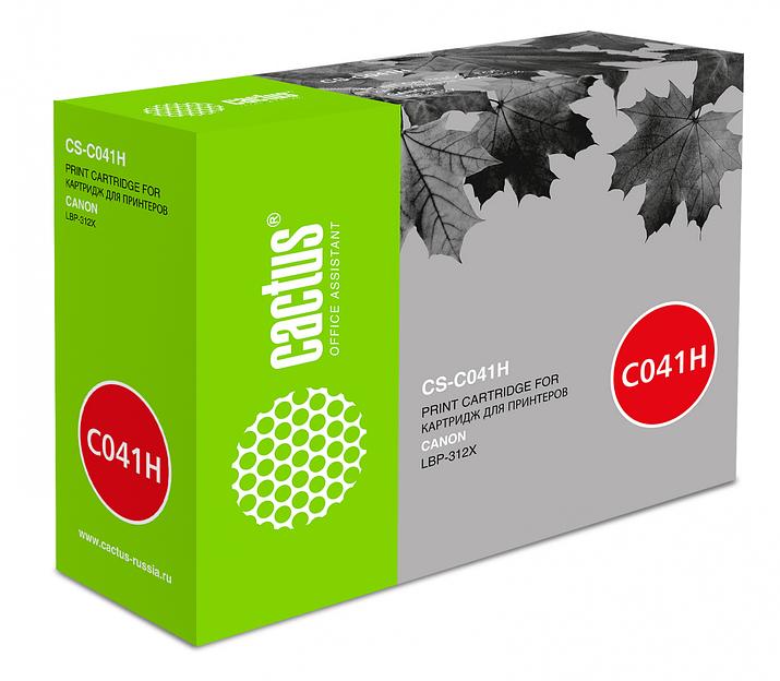 Картридж лазерный Cactus CS-C041H 041H черный (20000стр.) для Canon LBP 312x фото 1