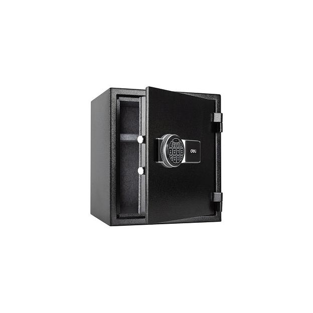 Сейф офисный Deli ET587 огнестойкий 420x380x300 мм электронный/ключевой фото 1