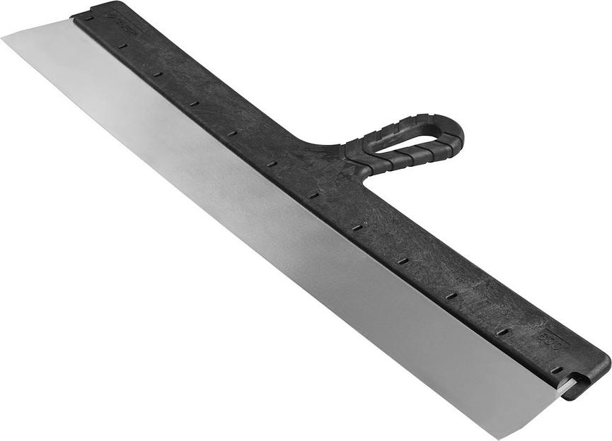 ЗУБР 600 мм, пластиковая ручка, нержавеющий фасадный шпатель (10077-60) фото 1