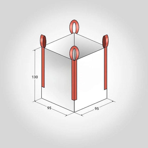 Биг Бэги МКР 4-х и 2-х стропные, верх открытый, низ глухой фото 1