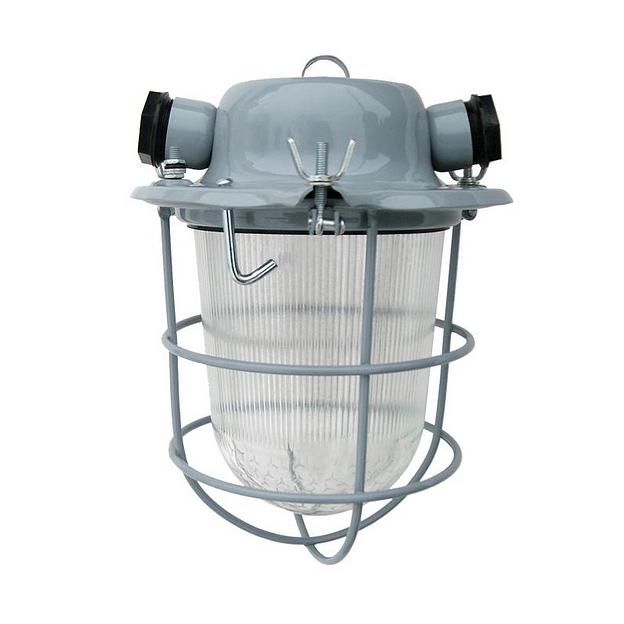 Светильник НСР-01х200 с решеткой штампованный корпус IP54 фото 1