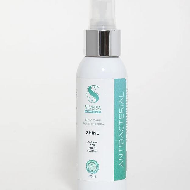 Лосьон натуральный с ионами серебра Silveria Ionic Care «Shine» для увеличения густоты волос, 100 мл фото 1