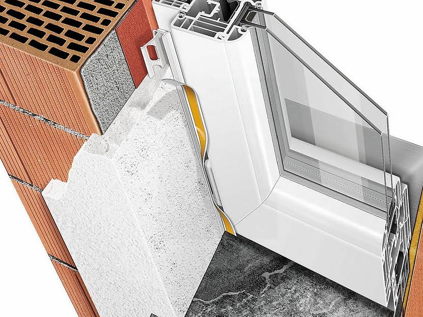 Оконный профиль ProfiGips примыкающий 9 мм с сеткой, белый 2,4 м ОПТ фото 6