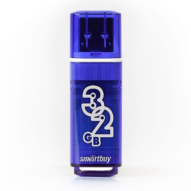 Smartbuy 032GB Glossy series Dark Blue 3.0/3.1 (SB32GBGS-DB) фото 1