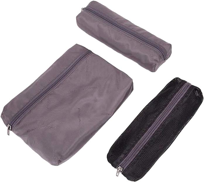 Косметичка Piquadro Brief2 BY3058BR2/N черный нейлон/натур.кожа фото 3