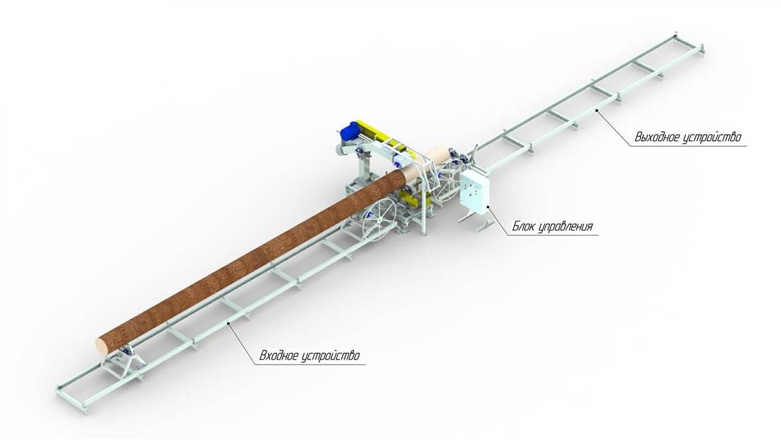 Окорочный станок ОС-400 фото 1