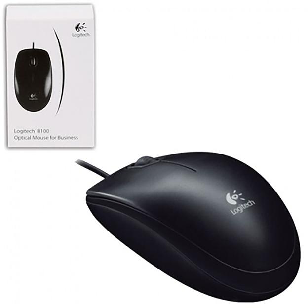Мышь Logitech B100 Black (910-003357) фото 4