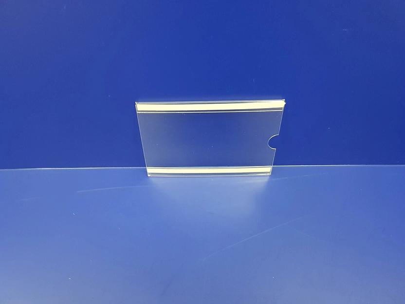 Карман пластиковый для размещения информации.(210х100мм.) фото 1