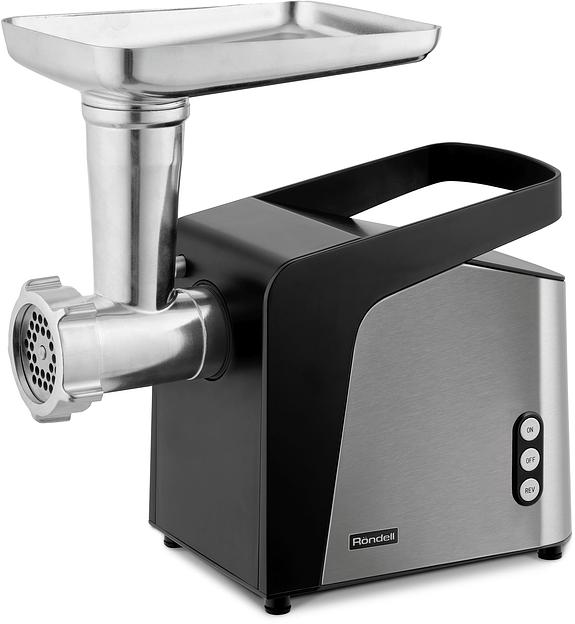 Мясорубка Rondell RDE-1455 2000Вт стальной фото 1