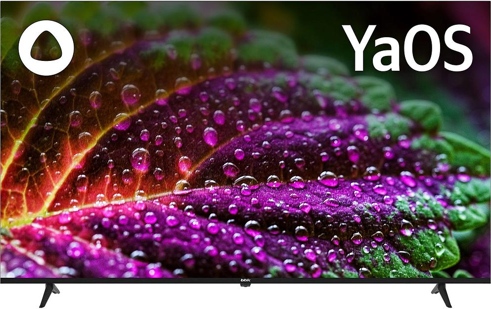 Телевизор QLED BBK 65" 65LED-9220/UTS2C (B) Яндекс.ТВ Frameless черный/черный 4K Ultra HD 60Hz DVB-T2 DVB-C DVB-S2 USB WiFi Smart TV (RUS) фото 1