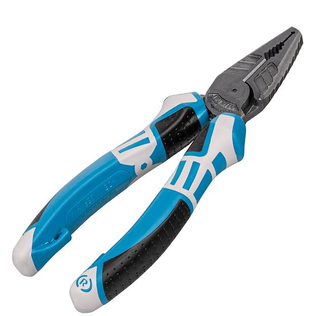 Плоскогубцы комбинированные 165 мм, трехкомпонентные рукоятки фото 2