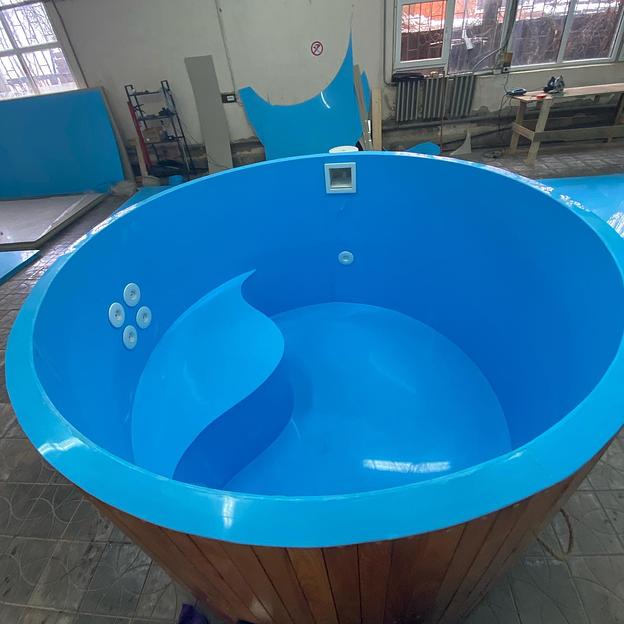 Ёмкость круглая под купель фото 3