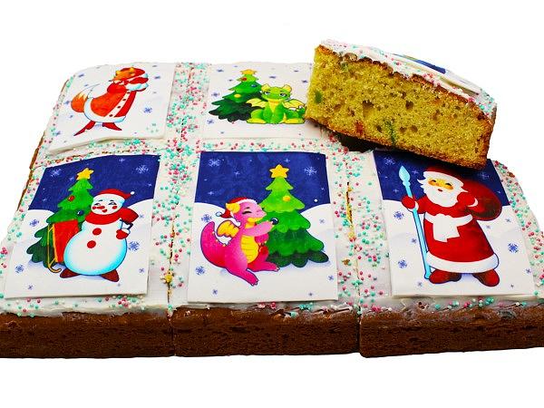 Кекс «Праздничный» (новый год) ОПТ фото 1