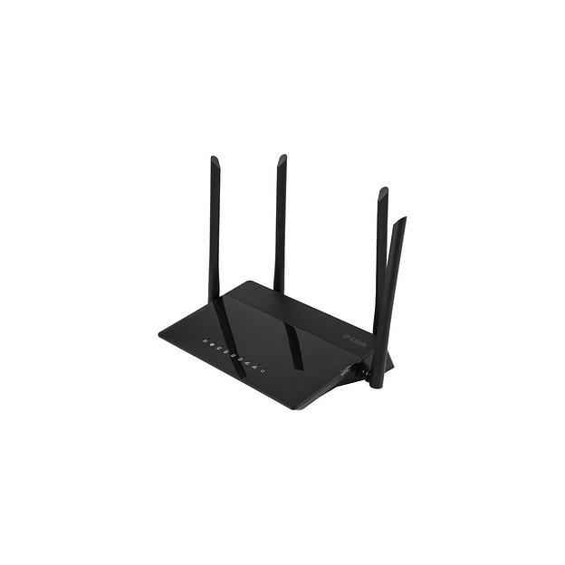 Wi-Fi роутер D-Link DIR-841/RU/A1, Wi-Fi 5, AC1200, 2.4/5ГГц, 4 LAN, черный фото 1