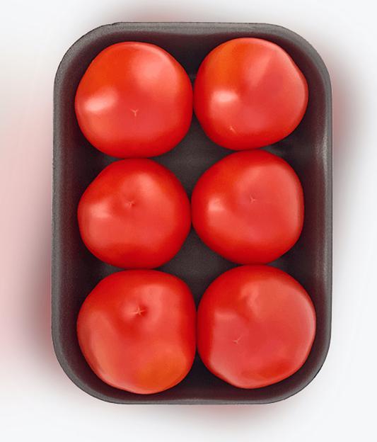 Томат круглый подложка 600 г ОПТ фото 2