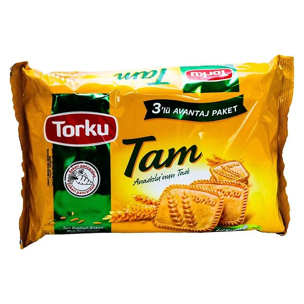 Печенье Torku «Tam» из цельнозерновой пшеницы 393 г ОПТ фото 1