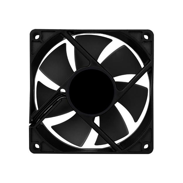Кулер для компьютерного корпуса AeroCool FORCE 8 Black Molex + 3P фото 2