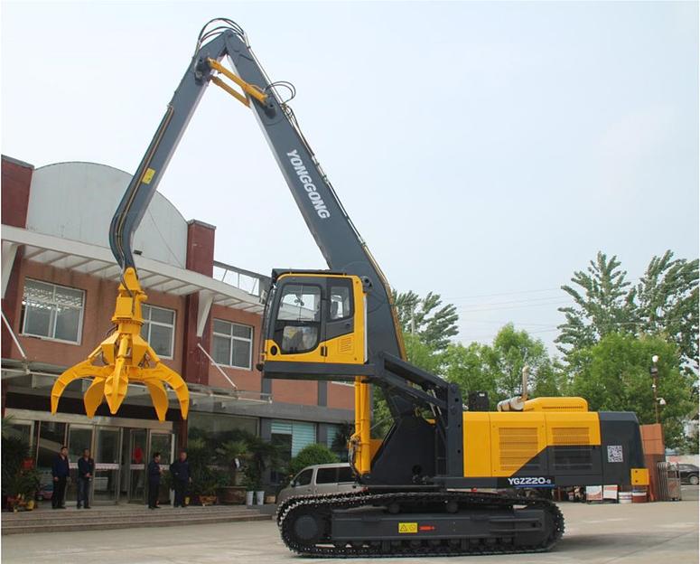 Гусеничный перегружатель YGZ 220 Borus 10 м фото 2