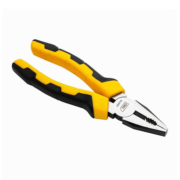 Комбинированные плоскогубцы Deli DL2007 180мм, двухкомпонентная рукоять фото 9