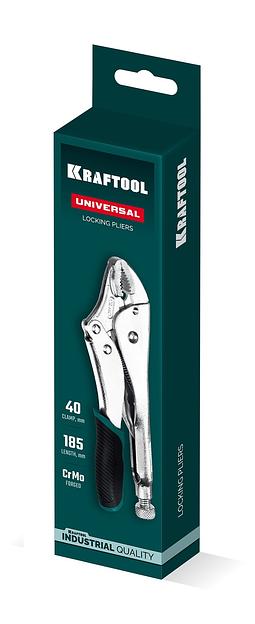 KRAFTOOL Universal, 185 мм, зажимные клещи (2249-18) фото 2