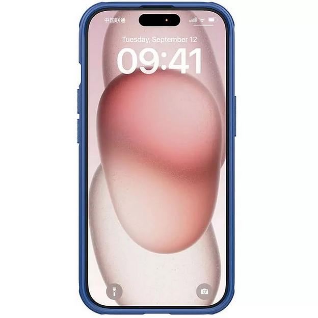 Чехол Super Frosted Shield Pro, синий, (AP IP15) фото 2