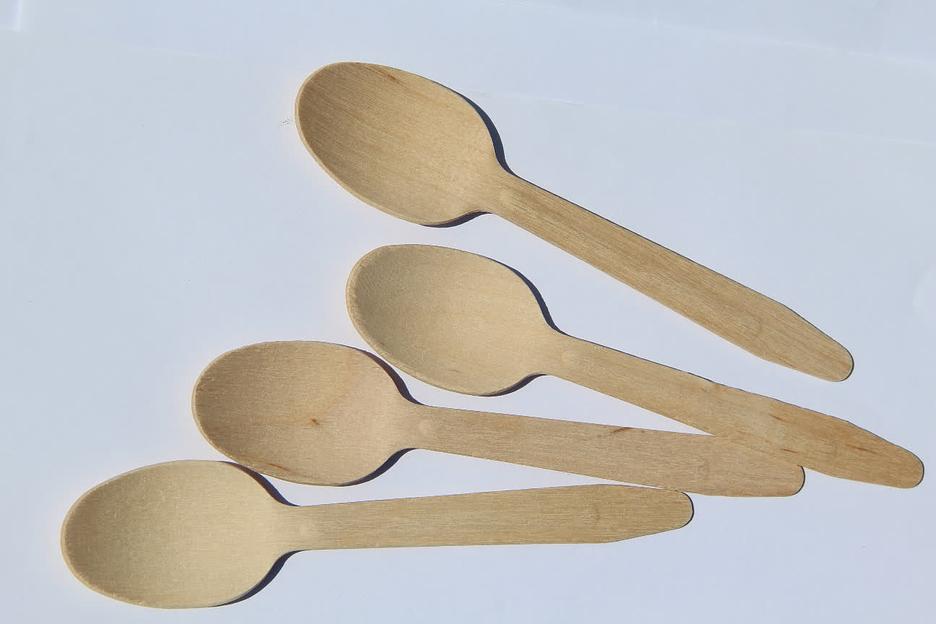 Ложка столовая одноразовая 165 мм ОПТ фото 4