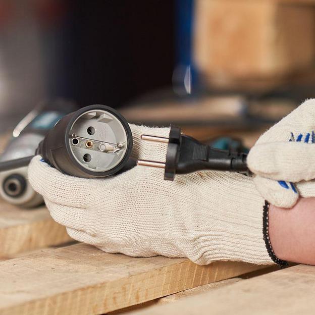 Розетка переносная влагозащ. с/з 16А IP20/44 каучук Rexant 111-005 фото 2