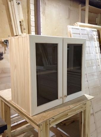 Шкаф навесной «Зеркальный малый» ОПТ фото 1