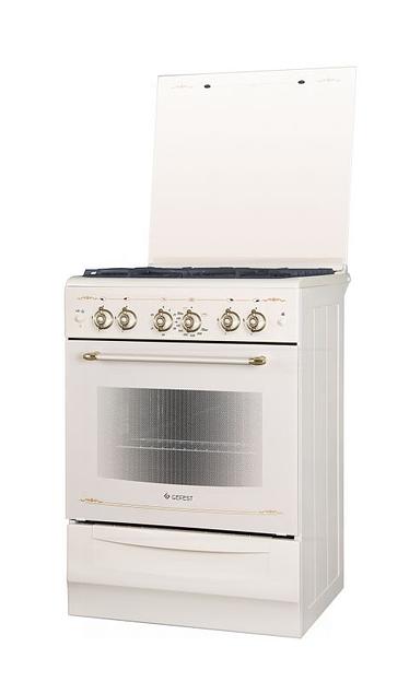 Плита Газовая Gefest ПГ 5100-02 0182 бежевый реш.чугун фото 2