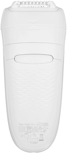 Эпилятор Braun SE5-050 скор.:2 насад.:4 от электр.сети от аккум. белый/розовый фото 4