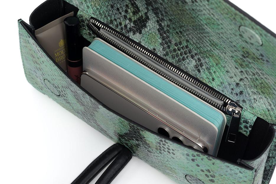 Сумка женская «Ruby» зеленая ОПТ фото 5