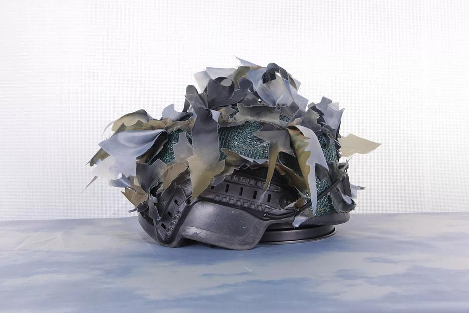 Накидка маскировочная «Зелёнка» на шлемы Тор и Тактический фото 1