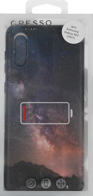 Чехол (клип-кейс) Gresso для Samsung Galaxy A02 Meridian черный (GR17AAAE8923) фото 6
