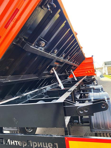 Прицеп зерновоз самосвальный трехосный фото 7