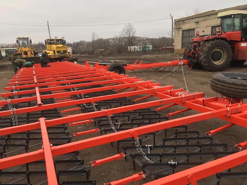 Борона зубовая двухследная БЗУ 13 м фото 6