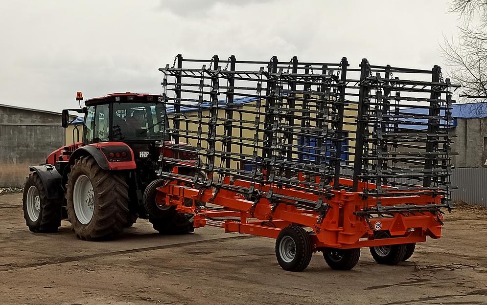 Шлейф-борона зубовая БШ-15 Tirex фото 2