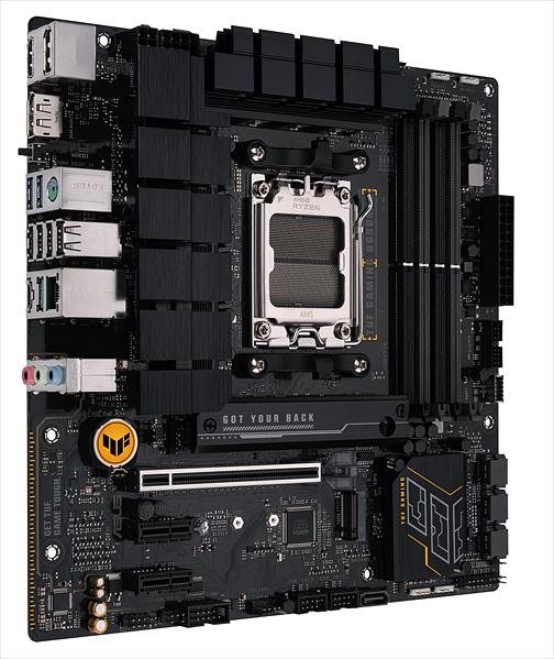 Материнская плата ASUS TUF GAMING B650M-E, Socket AM5, B650, 4*DDR5, 2xDP+HDMI, 4xSATA3, 2xM.2, Audio, Gb LAN, USB 3.2, USB 2.0, mATX; 90MB1FU0-M0EAY0 (TUF GAMING B650M-E) фото 2