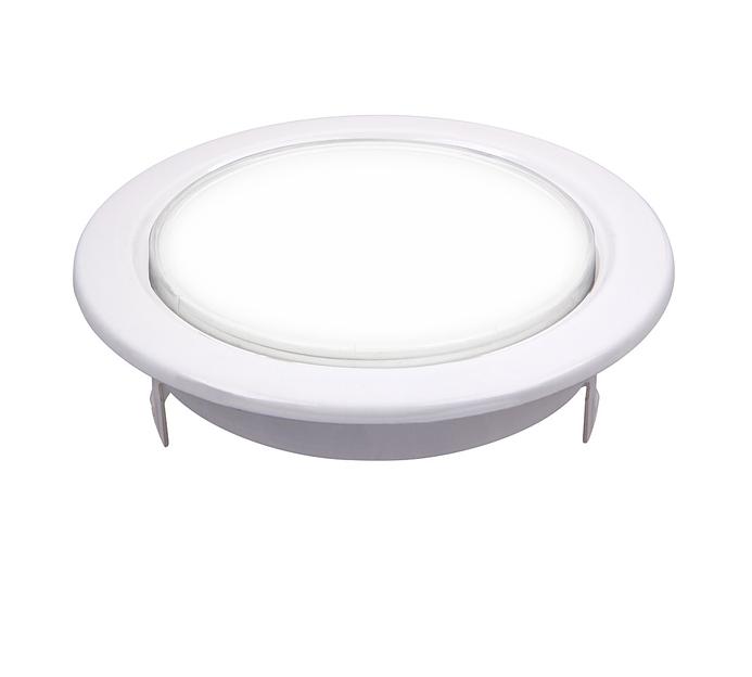 Светильник под лампу с цоколем GX70 белый 121х54 мм JazzWay 1027634 фото 3