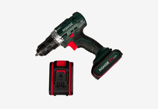 Аккумуляторная дрель шуруповёрт Range RCD20/2.0-A фото 7