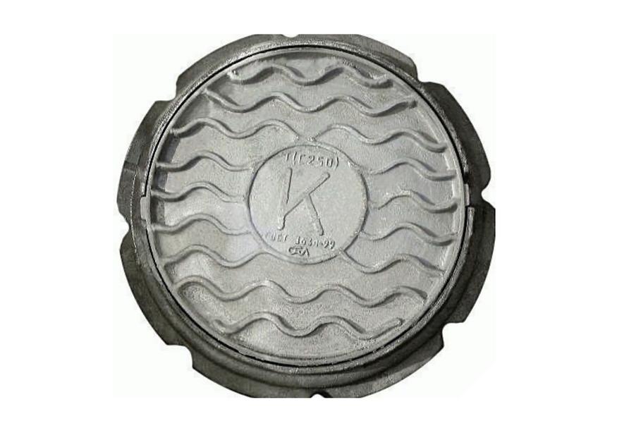 Люк чугунный для смотровых колодцев Т (С250) ГОСТ 3634-99, опт фото 1