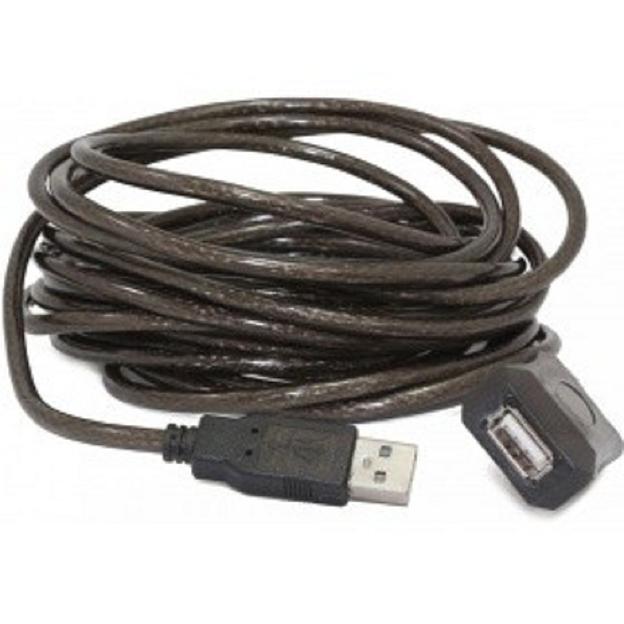 Cablexpert Кабель удлинитель USB 2.0 активный, AM/AF, 5м (UAE-01-5M) фото 1