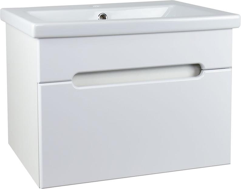 Тумба Магнолия 60 подвесная DORATIZ 9911.095, белая, под умывальник Сomo 60 фото 1