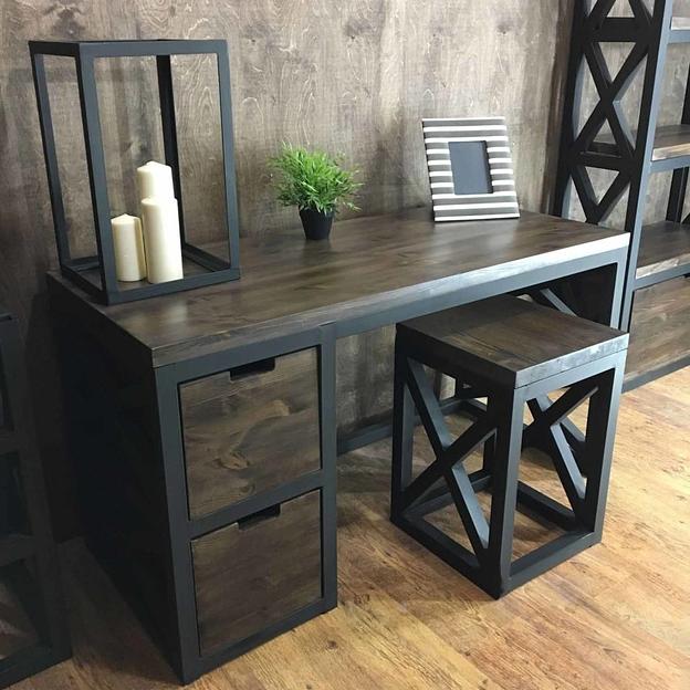 Стол офисный стиль лофт №5 фото 1