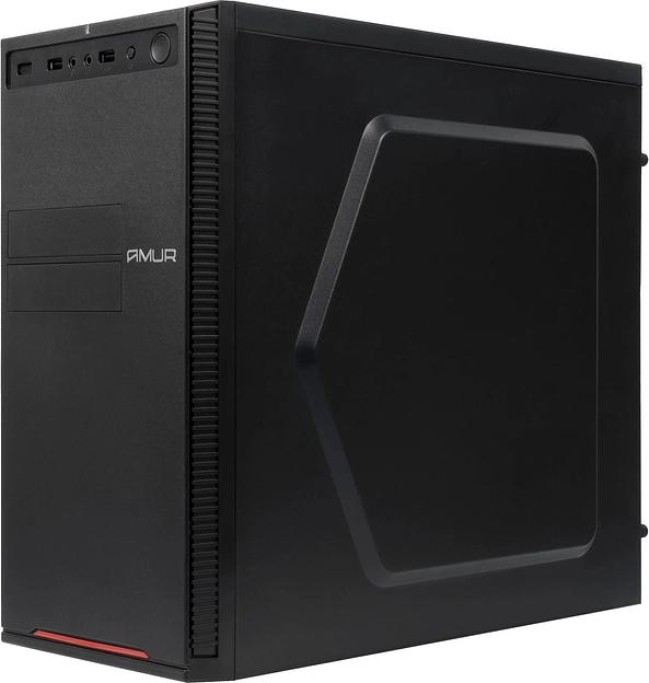 ПК Amur Нарвал A5А12 MT Ryzen 5 PRO 4650G (3.7) 8Gb SSD256Gb Vega 7 FreeDOS GbitEth 400W мышь клавиатура черный (2116842) фото 7