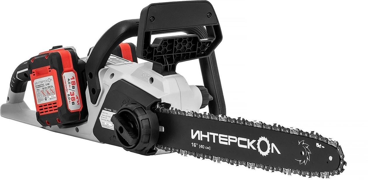Цепная пила Интерскол ПЦА-16/36В дл.шины:16" (40cm) (825.0.0.70) фото 3