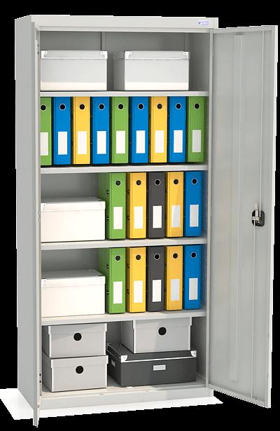 Шкаф архивный металлический, 1850х910х400 мм, 4 полки фото 1