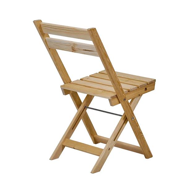  Складной стул Опус, натуральный, опт фото 3