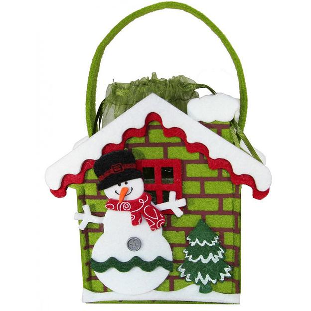 Упаковка Домик зелёный малый 300 гр фото 1