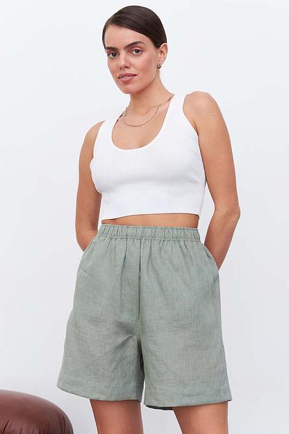 Шорты  SRT009_LGRN/Светло-зеленый  фото 2